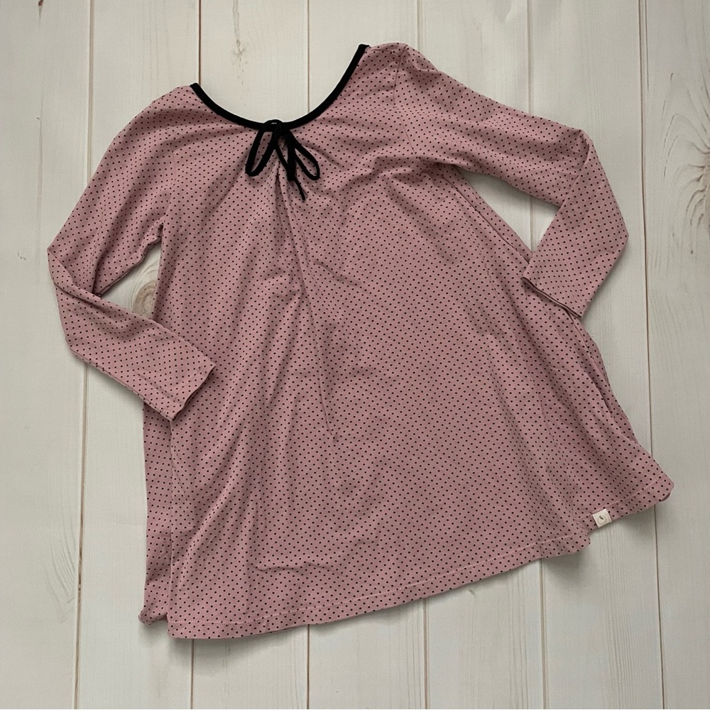 Omi Jo Mauve Mini Dot Tunic